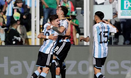 Enzo Fernández abrió el marcador para Argentina contra Bolivia. Enzo Fernández abrió el marcador para Argentina contra Bolivia.