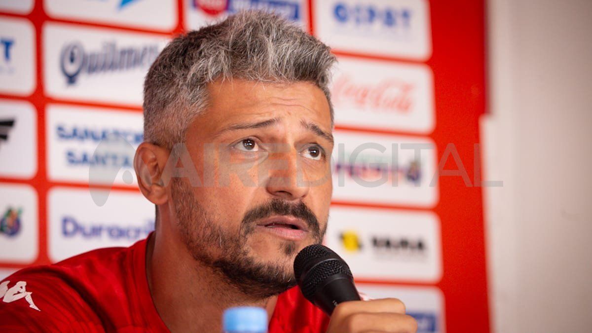 El entrenador del Club Atlético Unión