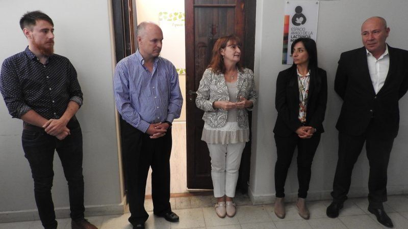 La provincia inauguró un espacio de lactancia materna en Casa de Gobierno