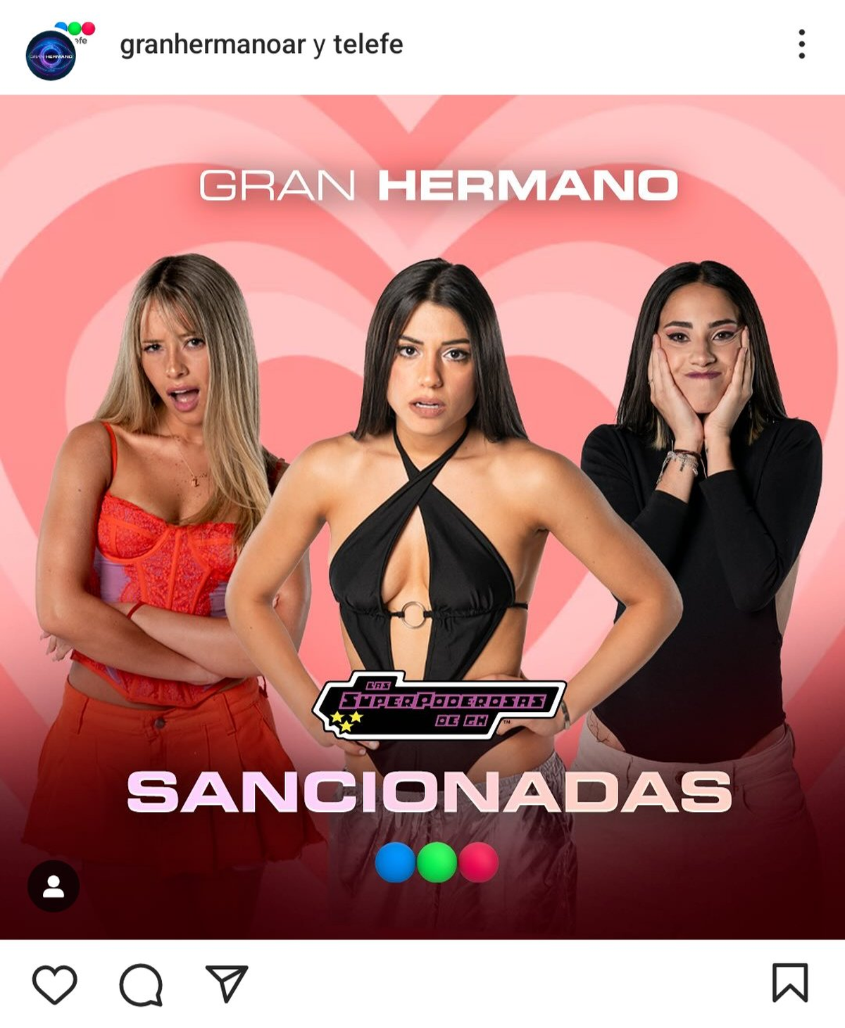 Gran Hermano sancionó a Zoe, Rosina y Lucía. Gran Hermano sancionó a Zoe, Rosina y Lucía.