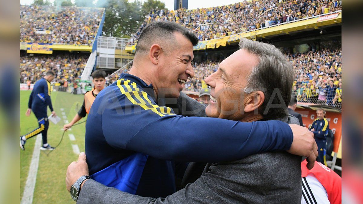 Los DT de Rosario Central y de Boca Juniors terminaron expulsados.