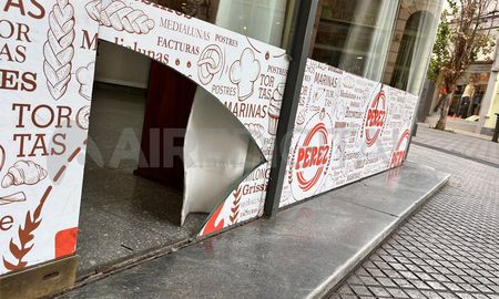 Una de las panaderías en las que robaron, en Suipacha y San Martín de la ciudad de Santa Fe Una de las panaderías en las que robaron, en Suipacha y San Martín de la ciudad de Santa Fe