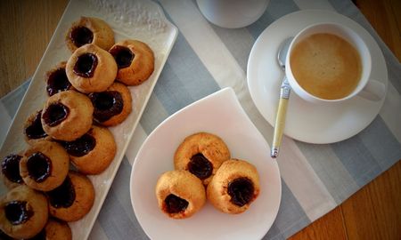 Pepas de membrillo para la merienda. Pepas de membrillo para la merienda.