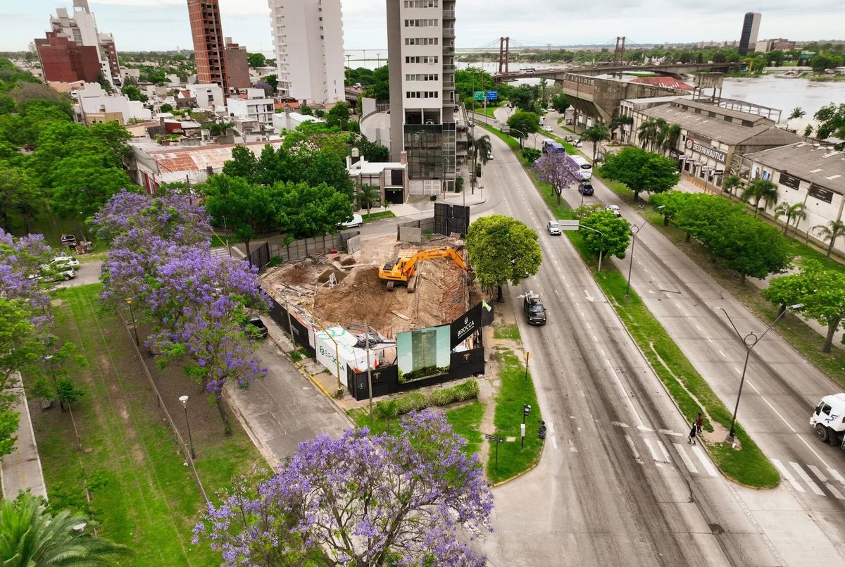 El edficio ETERNA 360 en plena construcción. El edficio ETERNA 360 en plena construcción.