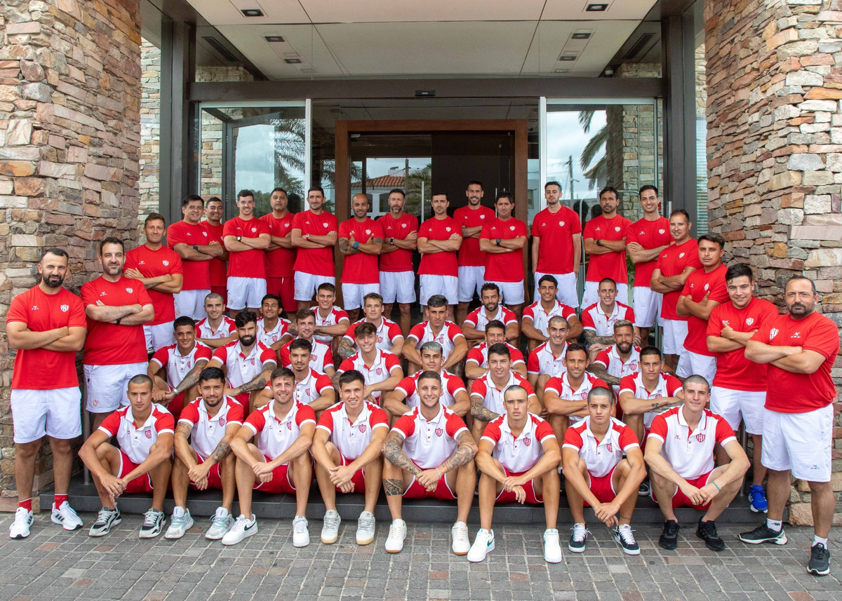 Unión regresó a Santa Fe tras la pretemporada en Uruguay.