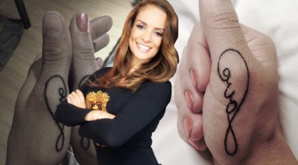 Alma Cero se borró el tatuaje que se hizo con Edwin Luna