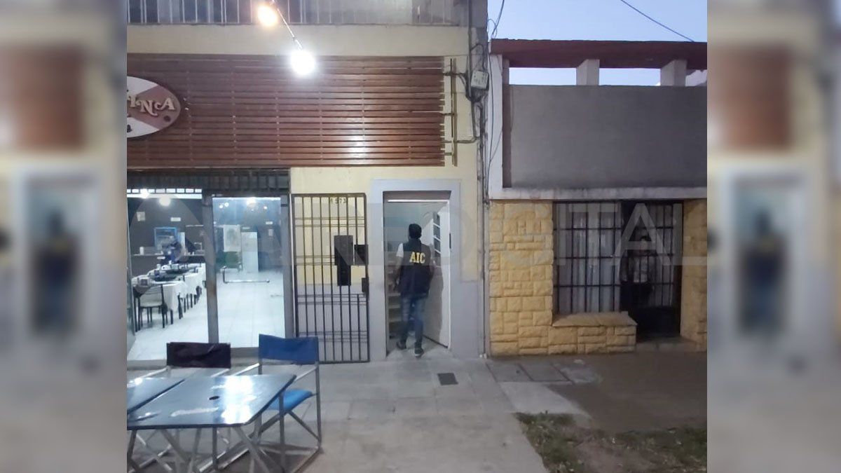 La detención se concretó en un departamento ubicado sobre avenida General Paz al 6500