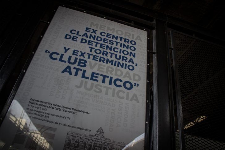 El centro Atlético estaba ubicado en el predio perteneciente a la Policía Federal.