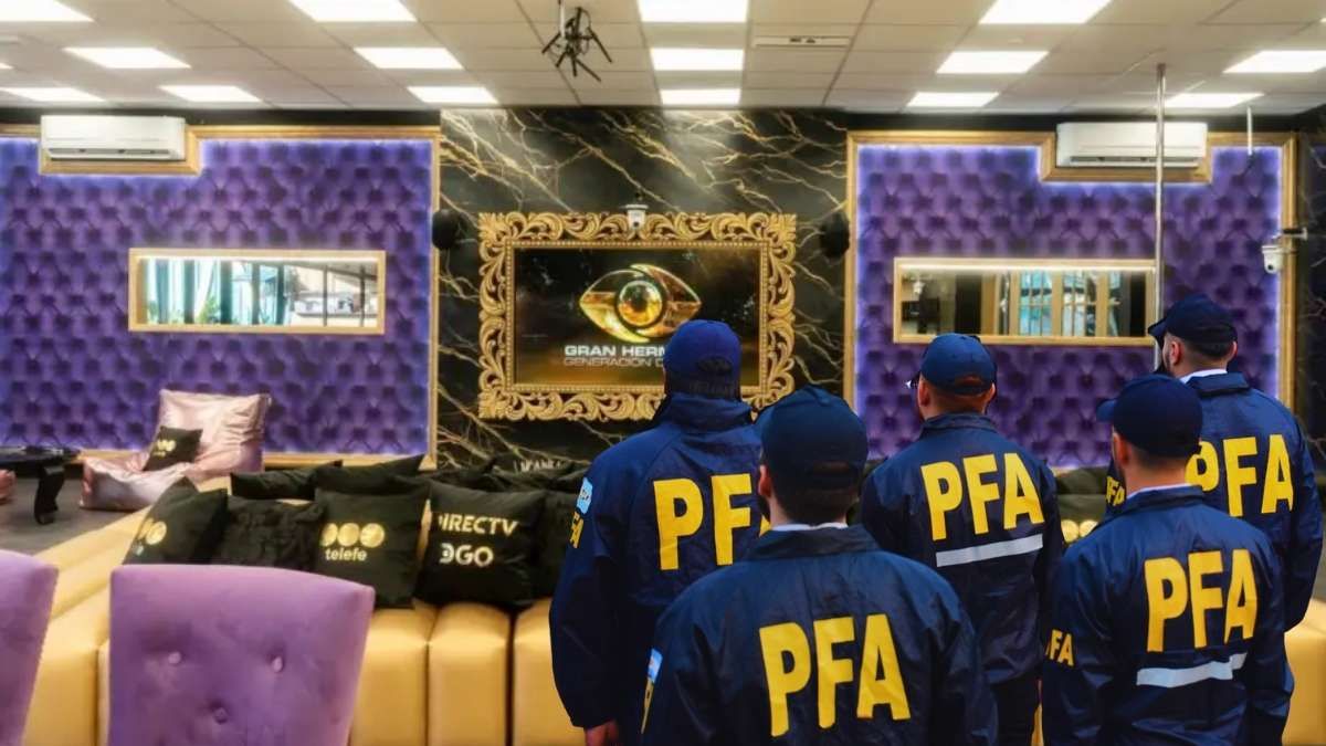 Un operativo de la Policía Federal sorprendió en Telefe.