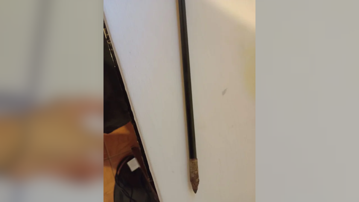 Una vecina de la ciudad neuquina de Plottier aseguró que un hombre le arrojó una flecha a un grupo de niños que jugaban en la vereda de su barrio.