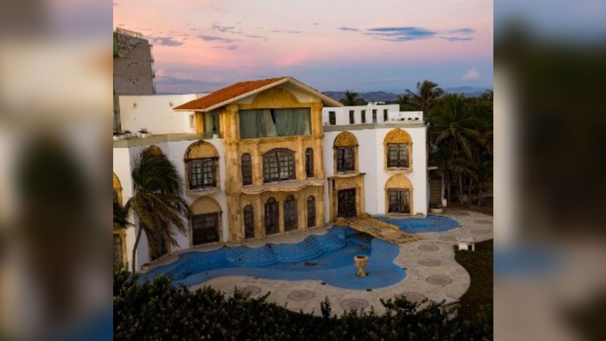 Así es la mansión abandonada de Luis Miguel en Acapulco: ruinas del lujo de un pasado mejor.