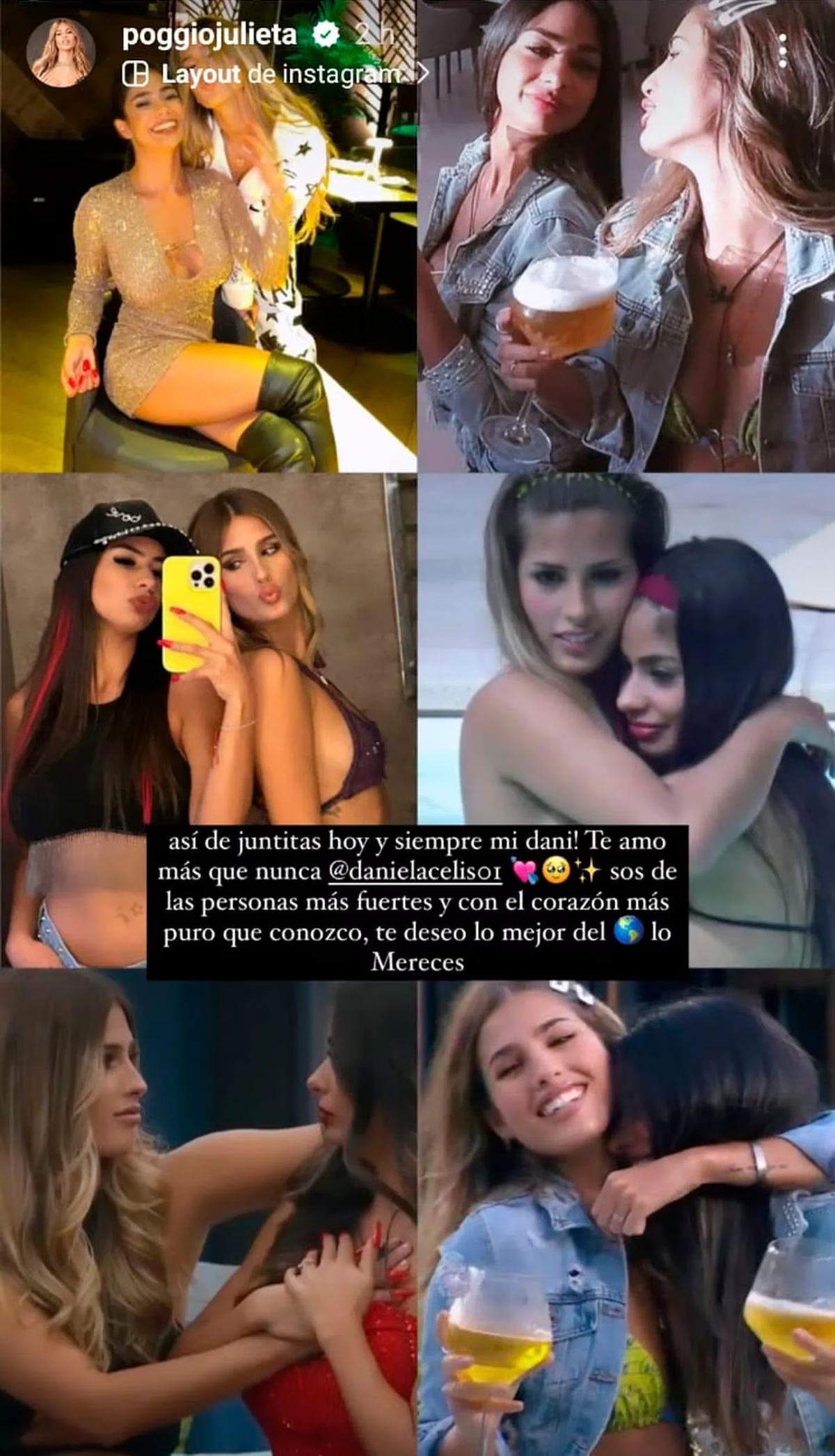 La reacción de Julieta Poggio al enterarse del embarazo gemelar de Daniela Celis. La reacción de Julieta Poggio al enterarse del embarazo gemelar de Daniela Celis.