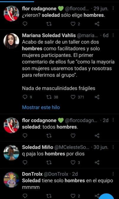 Soledad Pastorutti fue acusada de machista por elegir solo hombres en La Voz Argentina.