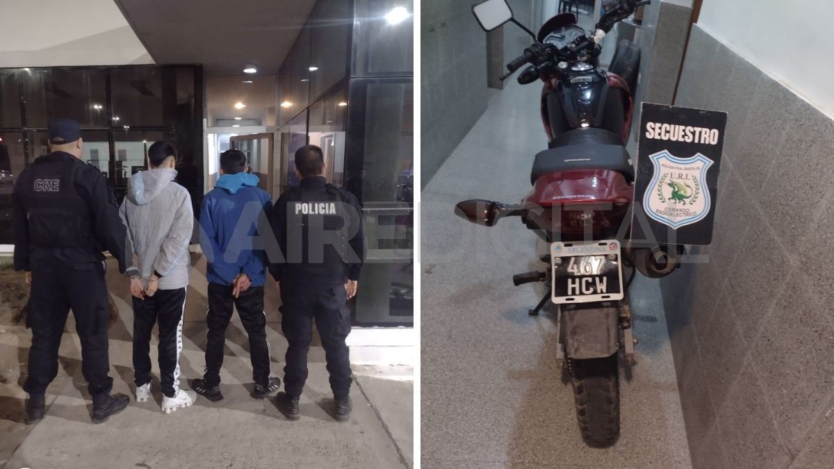 Secuestraron una moto y trasladaron a dos&nbsp; jóvenes