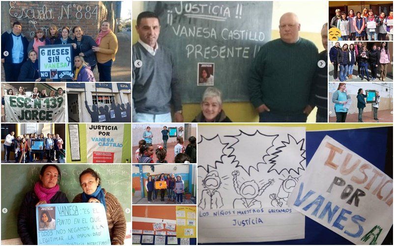 Así recordaron a Vanesa Castillo en las escuelas de Santa Fe