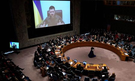 En un discurso, Zelenski denunció que el Consejo de Seguridad ha demostrado no ser efectivo en la crisis con Rusia. En un discurso, Zelenski denunció que el Consejo de Seguridad ha demostrado no ser efectivo en la crisis con Rusia.