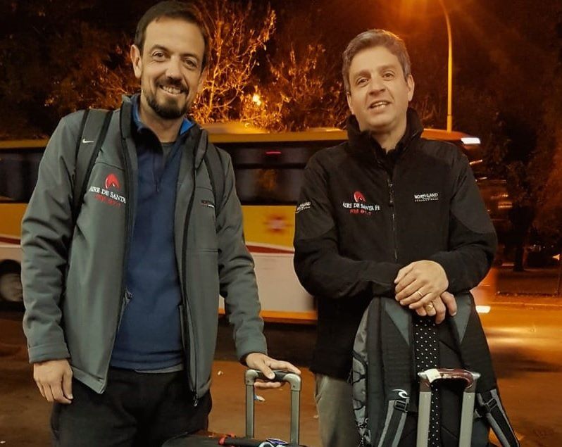 Aire de Santa Fe ya emprende su viaje a Rusia