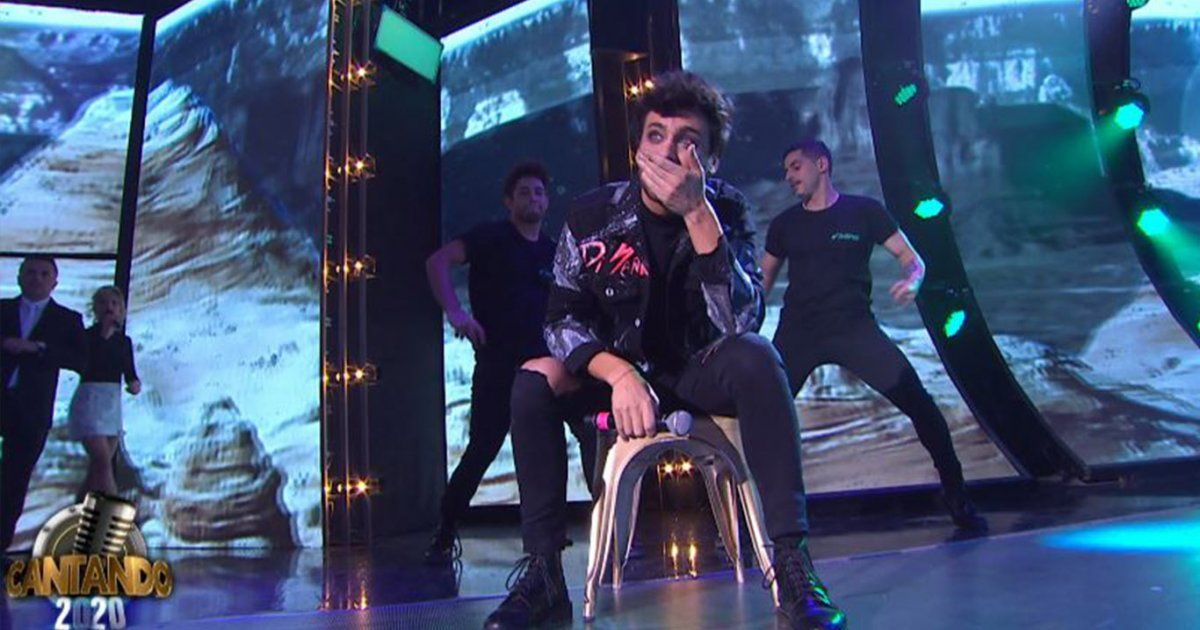 Lizardo Ponce hizo un papelón en el Cantando 2020: se olvidó la letra y entró en pánico