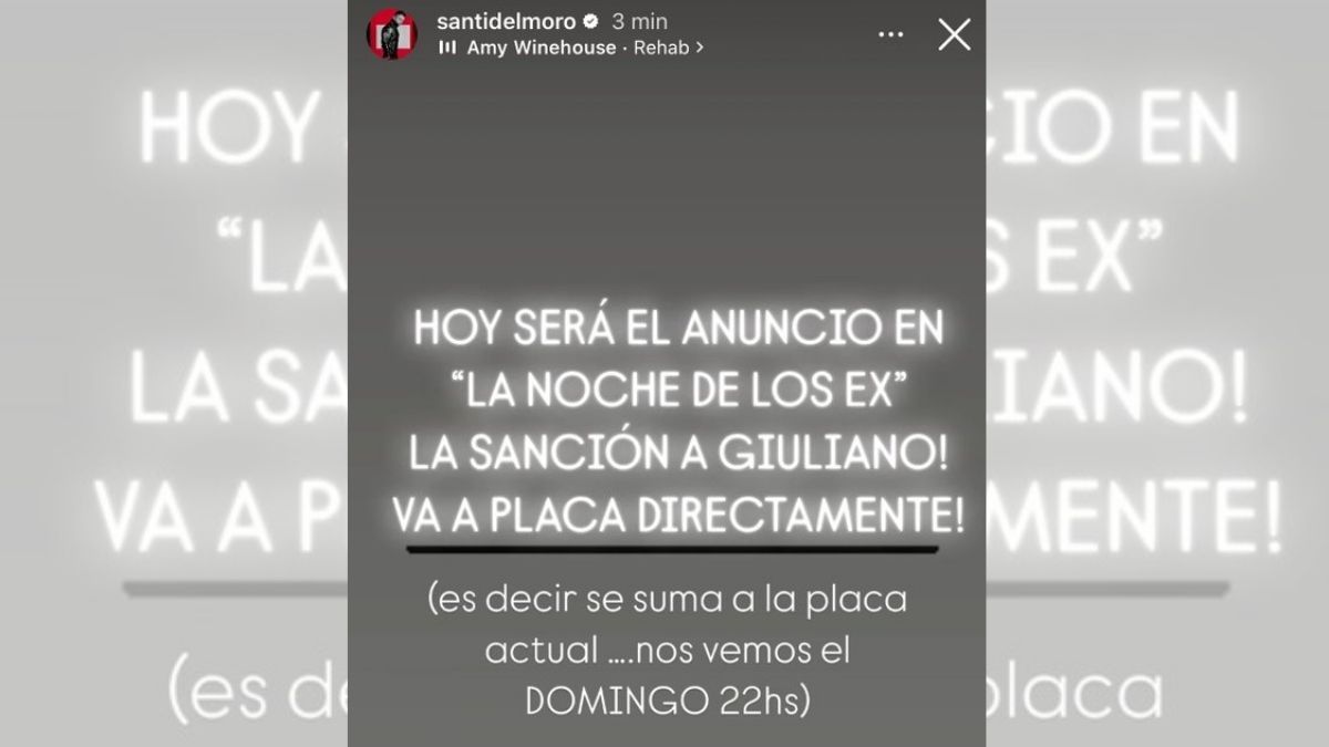 Nano será sancionado por romper el aislamiento y hablar del afuera en Gran Hermano. Nano será sancionado por romper el aislamiento y hablar del afuera en Gran Hermano.