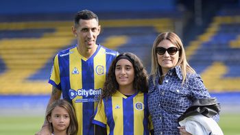 El esperado regreso de un campeón mundial: Rosario Central presentó a Ángel Di María