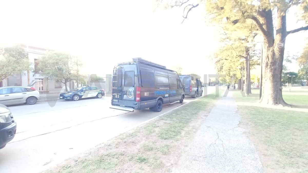 Los allanamientos se realizaron en la ciudad de Gálvez.