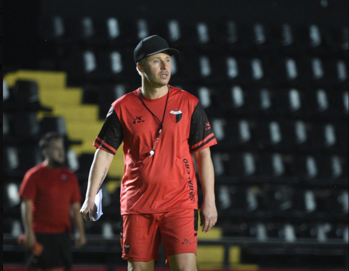 Israel Damonte dirigió su primera práctica en Colón. Israel Damonte dirigió su primera práctica en Colón.