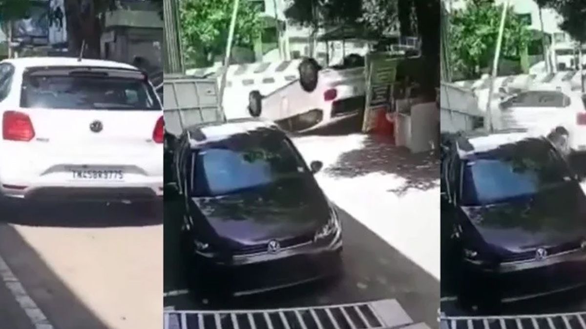 As&iacute; qued&oacute; el auto tras el choque