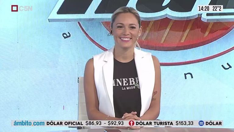 Rocío Oliva fue despedida de C5N. 