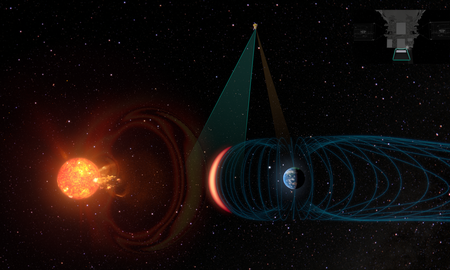 La cámara de rayos X de Smile observa cómo la Tierra reacciona a la eyección de masa coronal. La cámara de rayos X de Smile observa cómo la Tierra reacciona a la eyección de masa coronal.