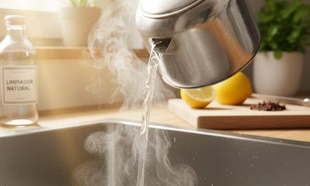 Acción térmica inmediata: El agua a alta temperatura ayuda a desprender la placa bacteriana y los restos de jabón acumulados, previniendo obstrucciones futuras de forma económica. Acción térmica inmediata: El agua a alta temperatura ayuda a desprender la placa bacteriana y los restos de jabón acumulados, previniendo obstrucciones futuras de forma económica.