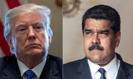 El presidente de Estados Unidos, Donald Trump y el polémico presidente de Venezuela, Nicolas Maduro. El presidente de Estados Unidos, Donald Trump y el polémico presidente de Venezuela, Nicolas Maduro.