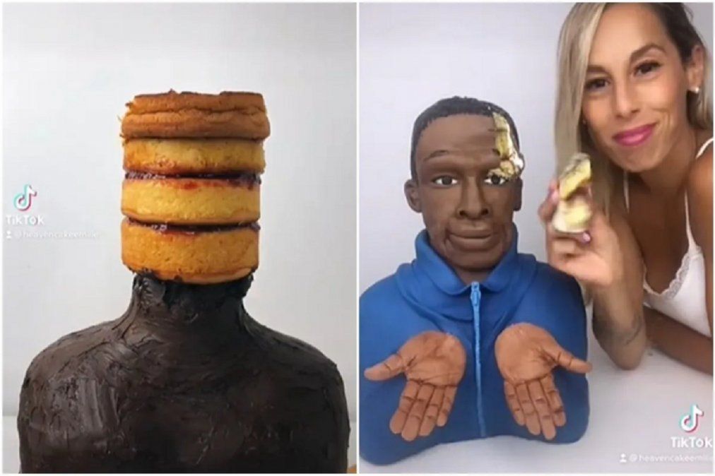 La joven que se hizo viral en las redes sociales por hacer famosos de tortas.