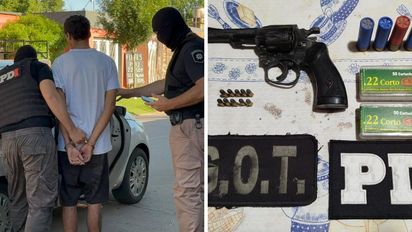 Microtráfico en Rafaela: la PDI detuvo a seis personas, secuestró armas, drogas y una moto adulterada