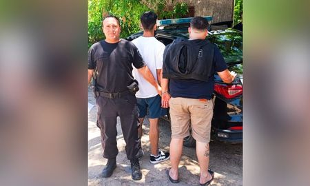 Dos hombres fueron demorados este martes al mediodía en La Guardia durante un operativo de control vehicular. Dos hombres fueron demorados este martes al mediodía en La Guardia durante un operativo de control vehicular.