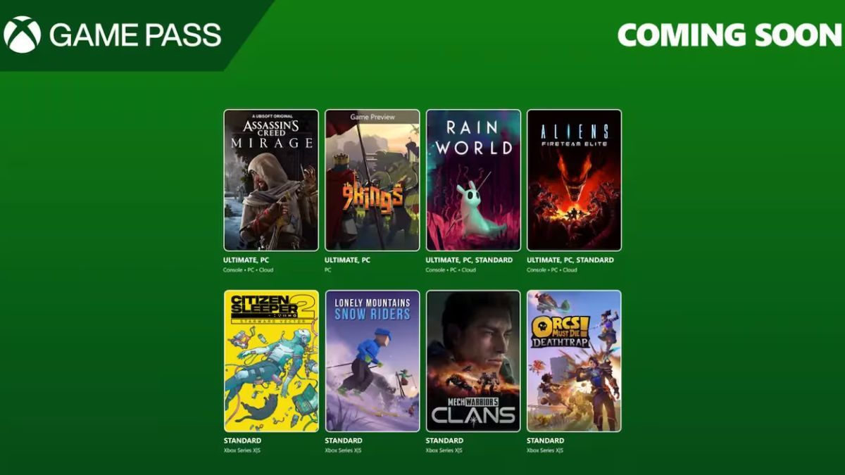 Xbox Game Pass agrega nuevos títulos a su biblioteca en agosto. Xbox Game Pass agrega nuevos títulos a su biblioteca en agosto.