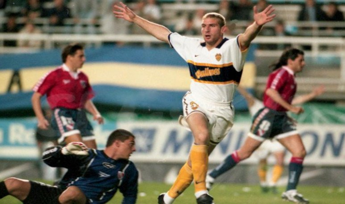 Martín Palermo debuta en boca