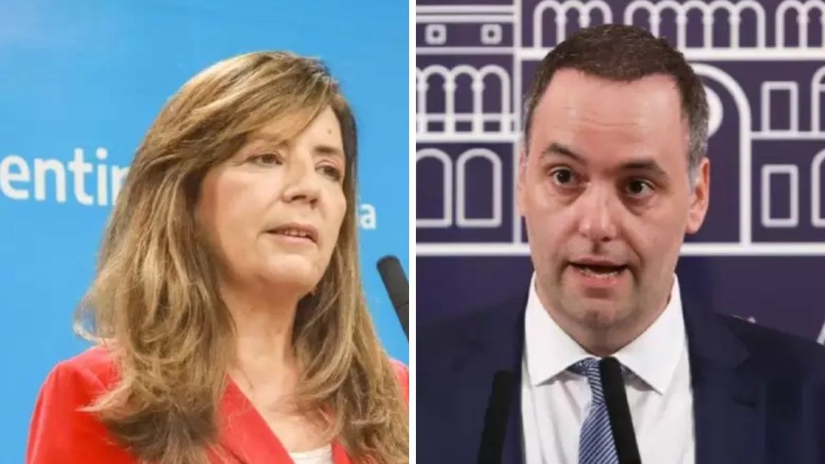 Gabriela Cerruti apareció en medio del escándalo de Manuel Adorni.