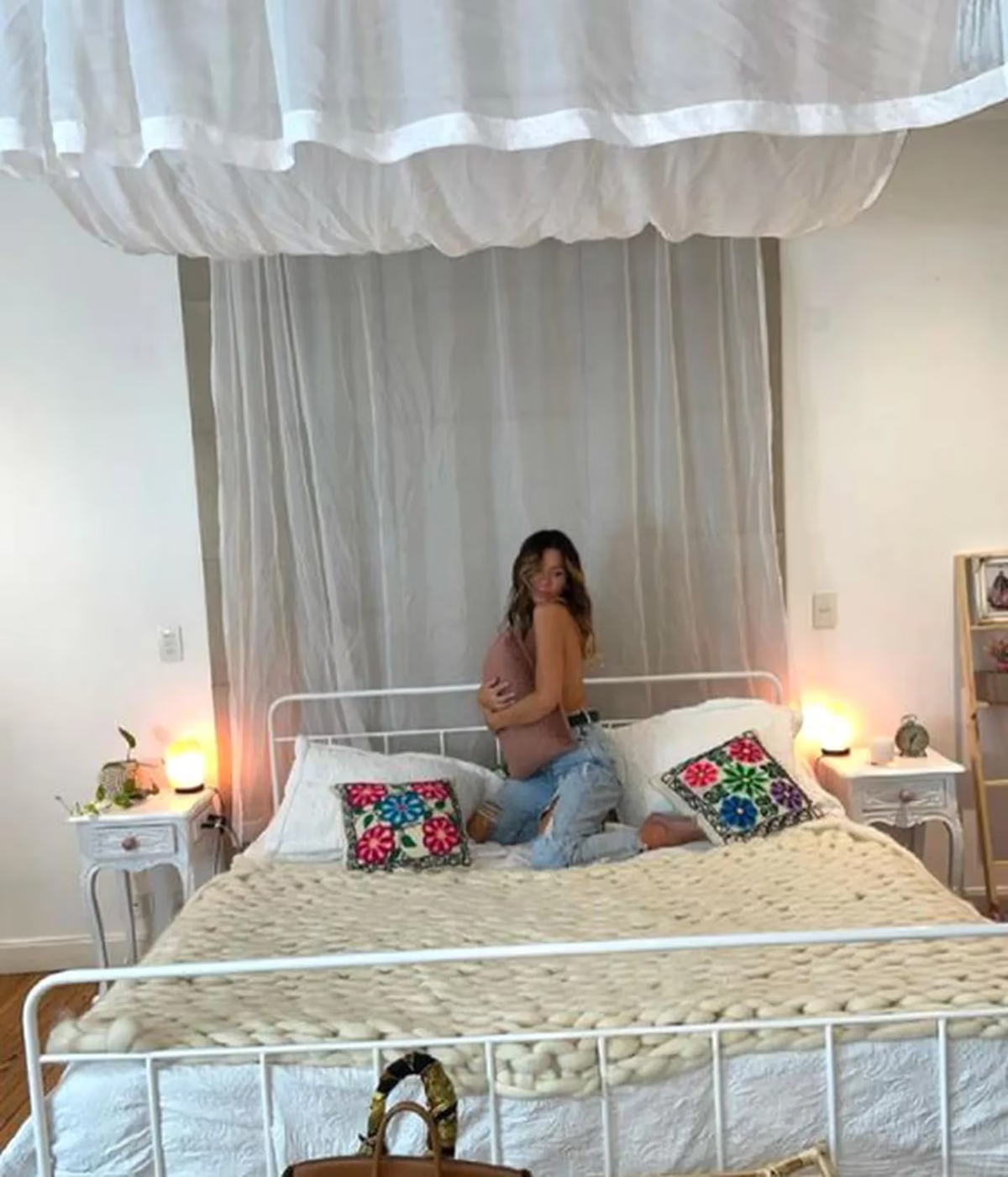 Así es la casa de Karina Jelinek.