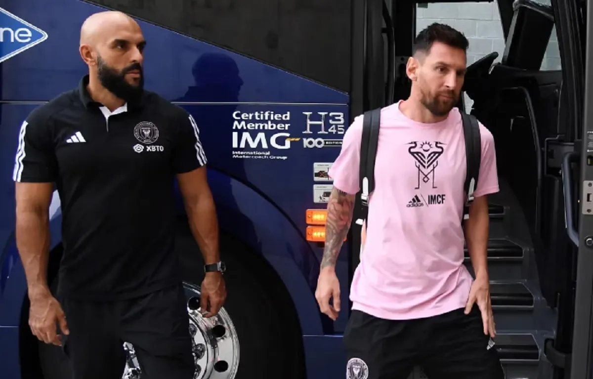 La custodia de Lionel Messi se llama Yassine Cheuko. La custodia de Lionel Messi se llama Yassine Cheuko.