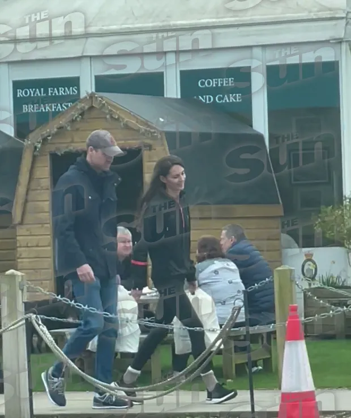 Reapareció Kate Middleton la princesa de Gales es vista por primera