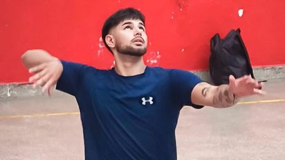 La historia de Bruno Palavecino: perdió una pierna y hoy juega al vóley adaptado en la Selección Argentina