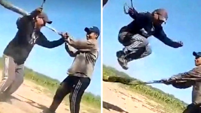 VIDEO: jóvenes torturaron a una serpiente para divertirse y ambientalistas piden una sanción