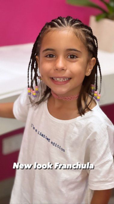 Francesca Defederico apostó a un cambio de look tras recibir el alta.