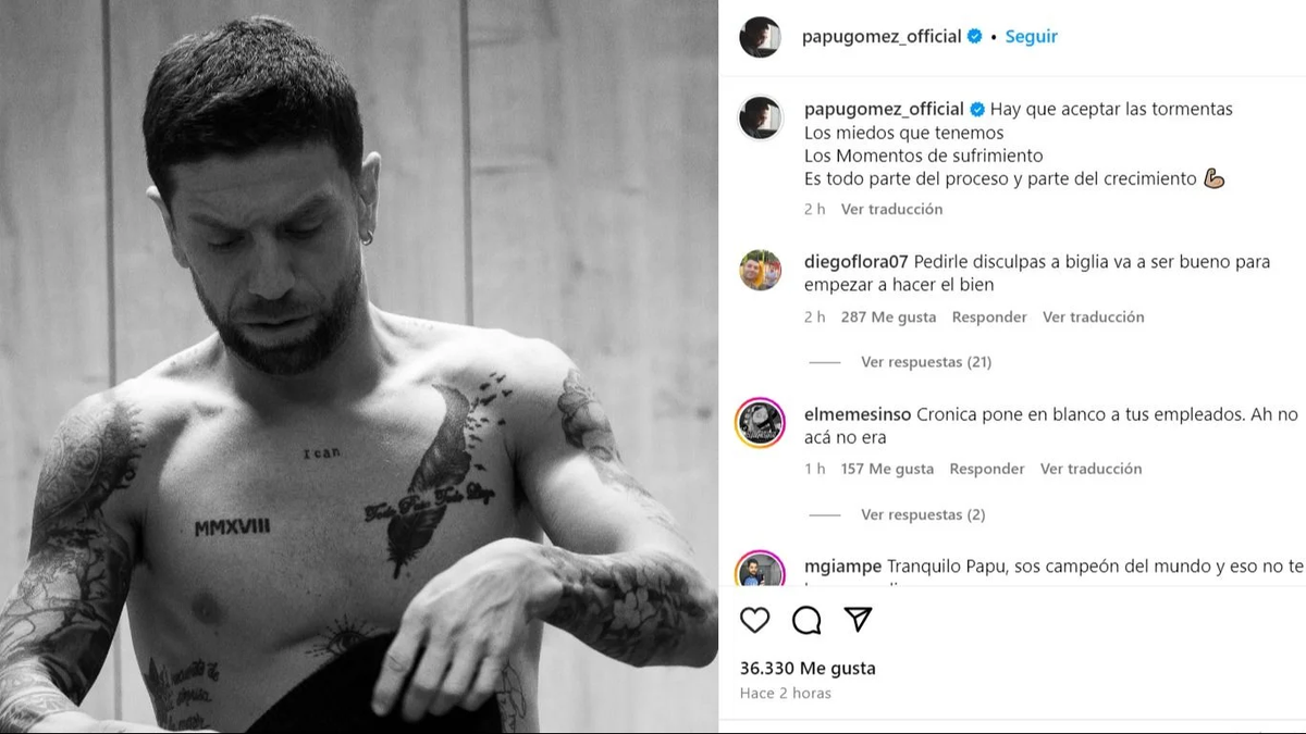 El Papu Gómez reapareció en redes sociales con una tremenda publicación. El Papu Gómez reapareció en redes sociales con una tremenda publicación.