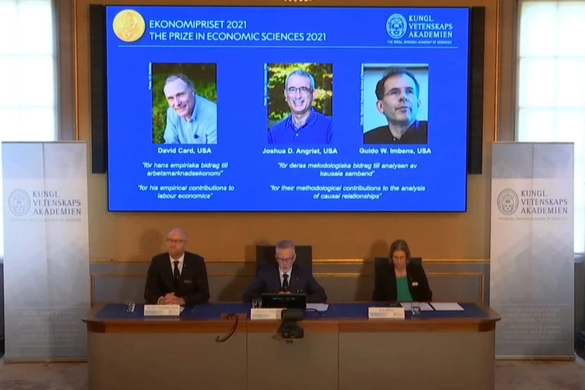 Premio Nobel De Economía: David Card, Joshua Angrist Y Guido Imbens ...