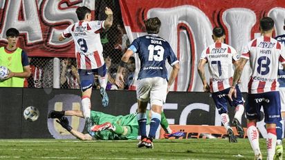 Unión perdió ante Racing por 1 a 0 en el estadio 15 de Abril