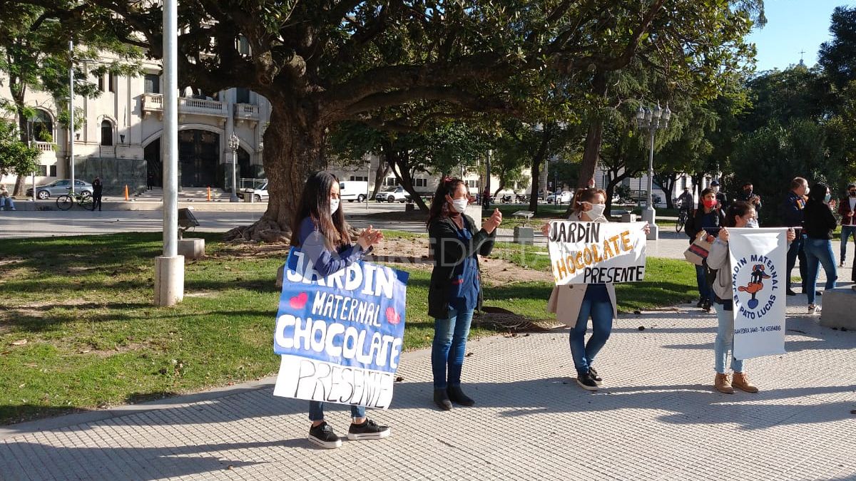 Otra marcha en cuarentena: jardines y gimnasios piden reabrir sus puertas
