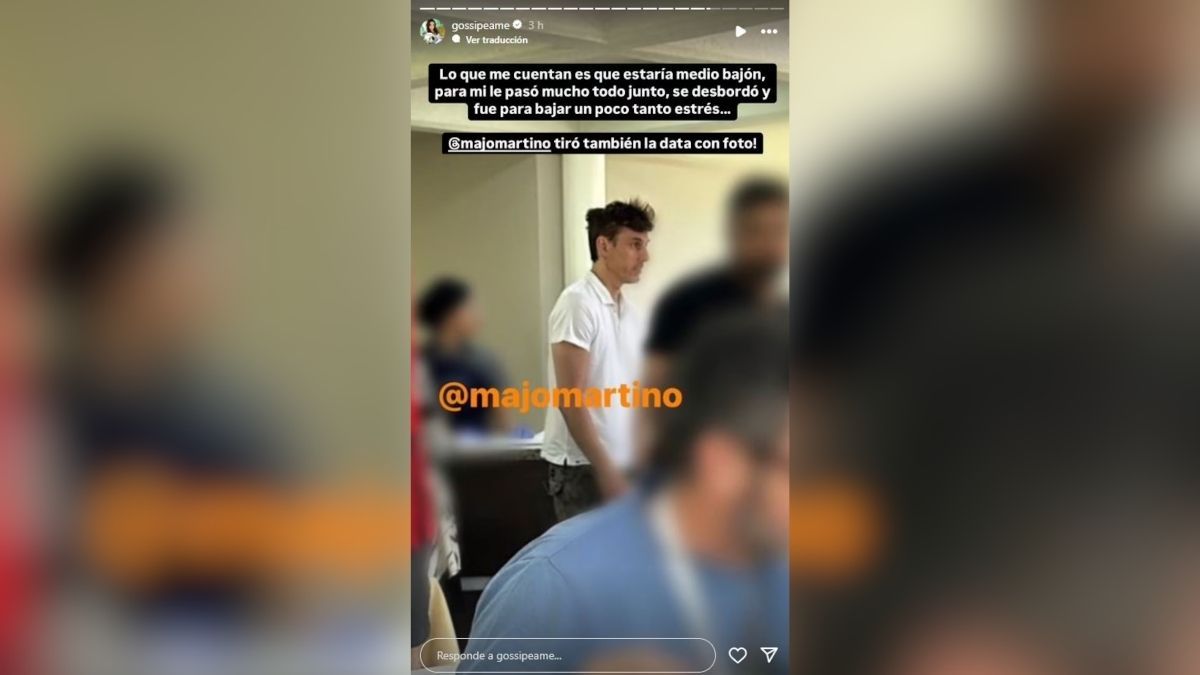 Roberto García Moritán se internó en un centro de rehabilitación tras el escándalo con Pampita. Roberto García Moritán se internó en un centro de rehabilitación tras el escándalo con Pampita. 