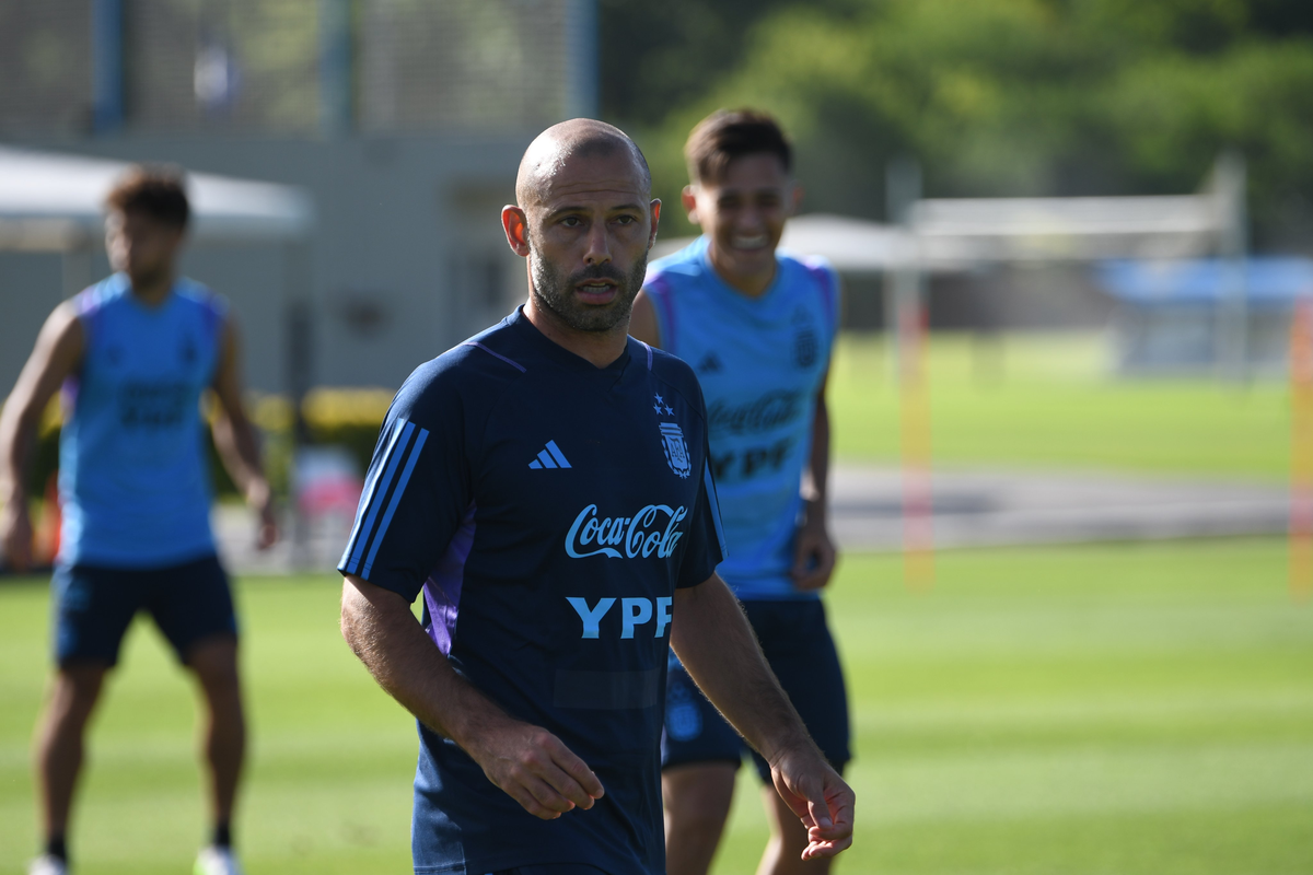 Javier Mascherano, director técnico de la Selección Argentina. Javier Mascherano, director técnico de la Selección Argentina.
