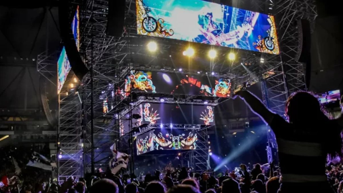 El show se dio en el Estadio Único Diego Armando Maradona de La Plata. El show se dio en el Estadio Único Diego Armando Maradona de La Plata.